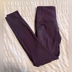 Lululemon leggings! Size 4 in purple (Fits like fast and free leggings)